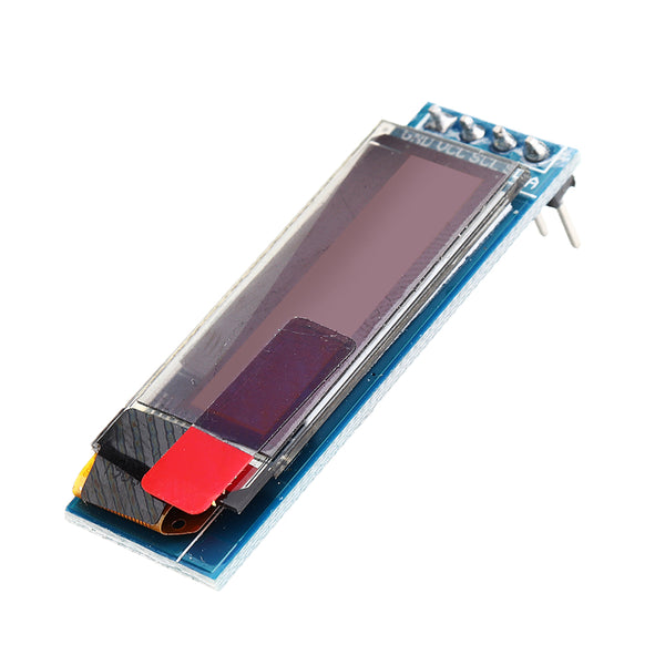 5pcs 0.91 Inch 128x32 IIC I2C White OLED Display Module SSD1306 Driver IIC DC 3.3V 5V For