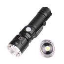 XANES 09-P50 XHP 50 5Modes Telescopic Zoomable USB Rechargeable LED Flashlight 18650/26650 LED Torch