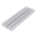 10pcs MB-102 MB102 Transparent Breadboard 830 Point Solderless PCB Bread Board Test Develop DIY