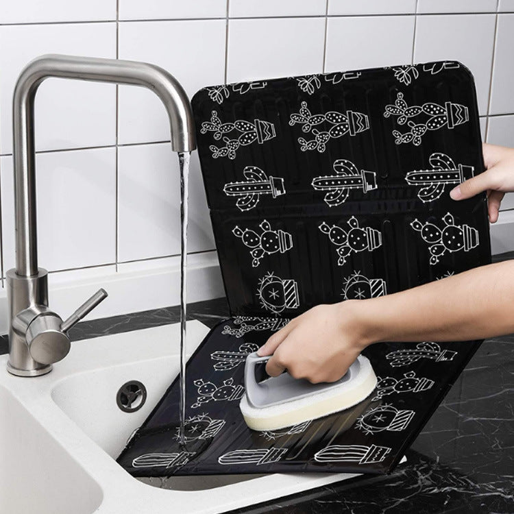 Kitchen Splash Screen High Temperature Oil Proof Heat Shield Protector