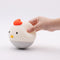 Home Creative Tumbler Cartoon Silicone Cuckoo Chicken Night Light Patting Lamp Bedside Baby Sleep Night Light