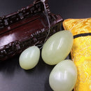 3Pcs Jade Stone Vaginal Balls Yonis Eggs For Exercises Pelvic Muscles Decorations Gift
