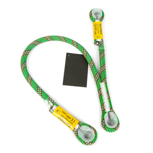 Xinda 10.5mm Professional Rock Climbing Rope Supplies High Altitude Anti Fall Off Protective Safety Belt Cowstail High Strength Wearable Life Rope