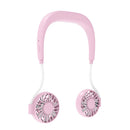 360 Adjustable Portable Mini Fan Li-ion Battery Hands Free Cooling Fan USB Rechargable Hanging Neck Sport Fan Mini Air Fan