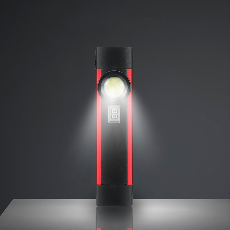 Skywolfeye Portable LED+COB+UV 500Lumens 4Modes USB Rechargeable Work Light Outdoor Multifunctional Waterproof Maintenance Lamp Flashlight with Magnets