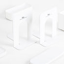 Fizz 2 Pcs/set Color Metal Iron Bookends Book Stand Desktop Books Files Organizer Anti-slip Documents Holder from XIAOMI YOUPIN