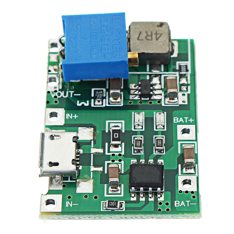 50pcs 3.7V 9V 5V 2A Adjustable Step Up 18650 Lithium Battery Charging Discharge Integrated Module