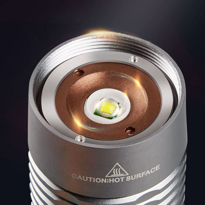 SHENYU 7084 18650 Battery Flashlight USB Charging 5 Modes Zoomable Torch Light High Power Waterproof Lamp