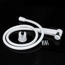 ABS Bathroom Portable Bidet Sprayer Kits Handheld Toilet Bidet Shower Head Sprayer for Personal Hygiene w/ 1.2m Hose Installation Base