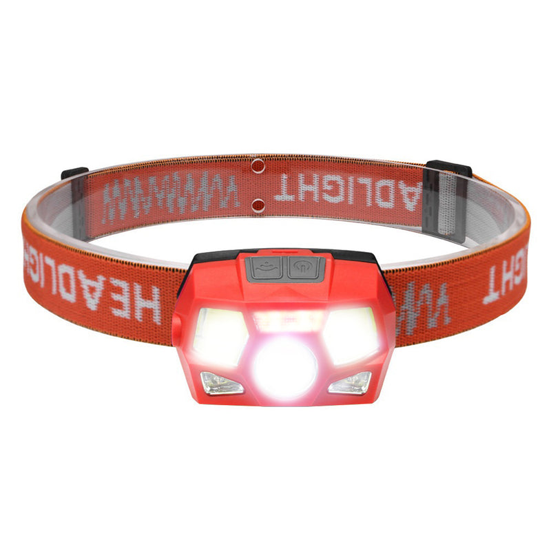 Xmund XD-HL6 XPE+COB+LED 800LM Induction Sensor Headlamp 5 Modes IP65 Waterproof Flashlight Cycling Climbing Emergency Lantern