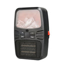 KCASA 022 Multi-Function 1000W Heater Home Flame Heater Desktop Mini Heater Office Lamp Warmer with Remote Control Air Heater For Winter