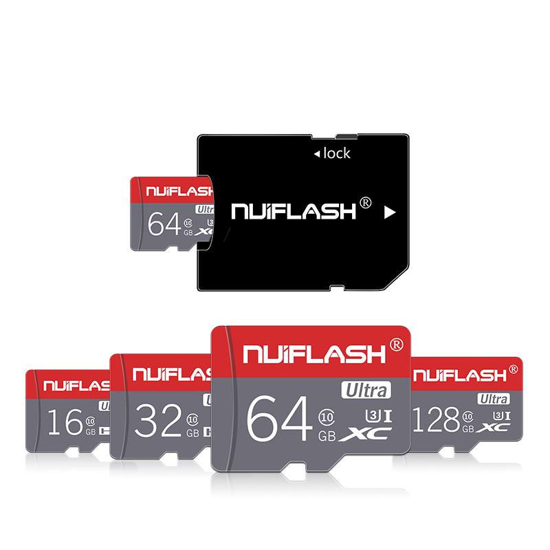 Nuiflash NF-TF 03 C10 Memory Card 16GB 32GB 64GB 128GB TF Card Data Storage Card for Phone Camera