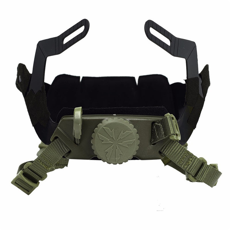 WoSporT Tactical Helmet Locking Buckle System Outdoor Protective Adjustable Strap Accessory