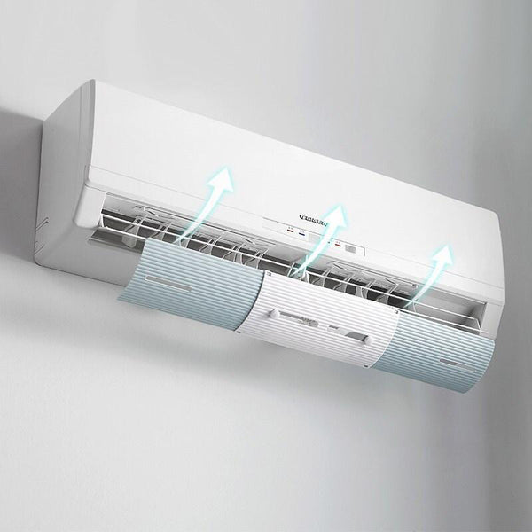 54-70cm Adjustable Windshield Air Condition Deflector Baffle Anti-wind Shield Baffle Cold Air Conditioner Wind Shield Anti Direct Blowing