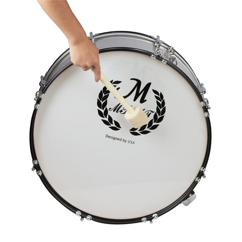 IRIN Wooden Army Drum Drumsticks for Percussion Instruments