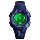 SKMEI 1459 Luminous 50M Waterproof Alarm Chrono Calendar Stop Watch Children Digital Watch