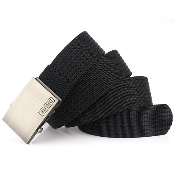 ENNIU JB51 120cm Roller Buckle Nylon Belt Outdoor Camping Hunting Tactical Belt Man Women Waistband