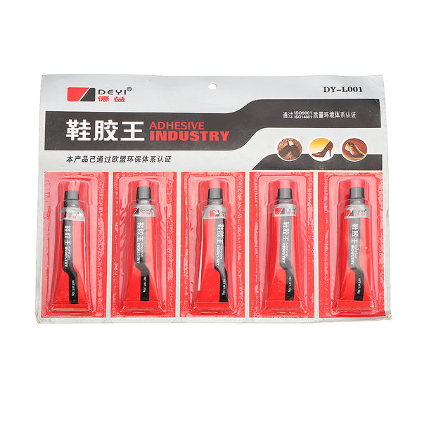 5Pcs Shoe Repair Glue Special Use Leather Shoe Sports Shoe High Heel Fix Crack Repair Adhesive