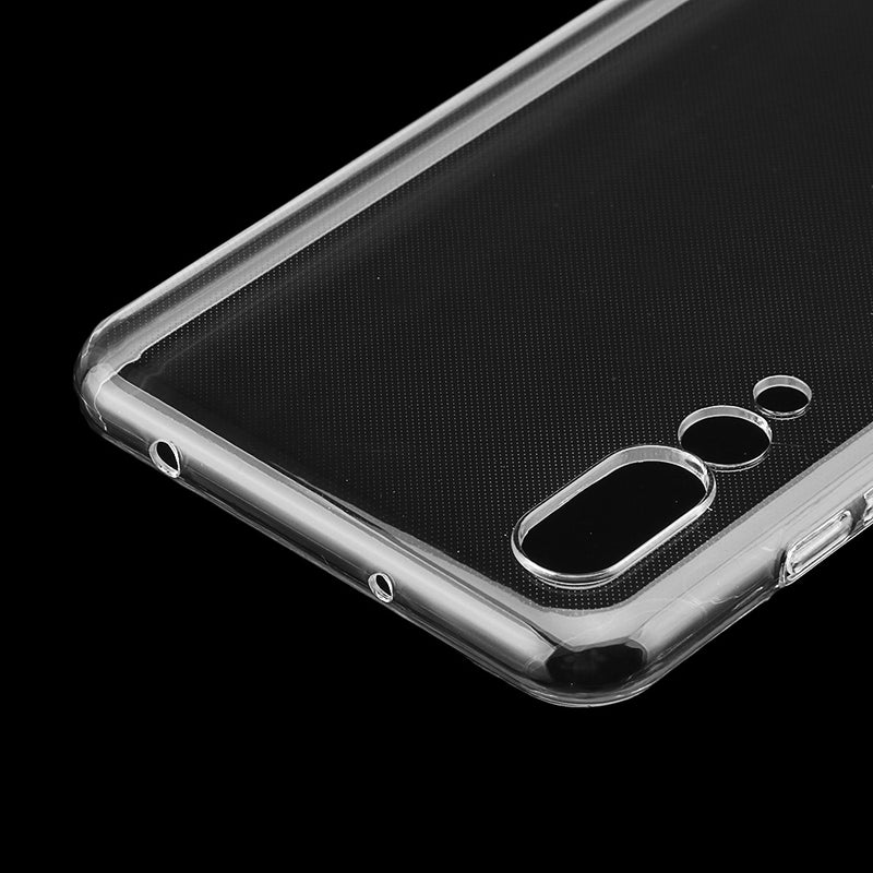 Bakeey Transparent Shockproof Hard PC Back Cover Protective Case for Huawei P20 Pro