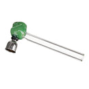 Modern Design 125MM Green Glass Skull Water Pipe Durable