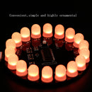 Finished Mini Aurora Suite Kit Electronic DIY Aurora LED 18 Light Diode Luminous Desktop Decorations