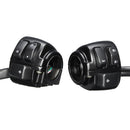 Pair Motorcycle 1" 25mm Handlebar Control Switch With Wiring Harness For Harley