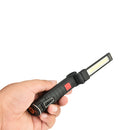 XANES 175B 360Degree Rotation USB Rechargeable COB+LED Emergency Worklight with Magnetic Tail Flashlight