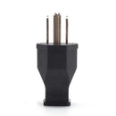 Loskii HA-16 US Wire Plug Residential Straight Blade Plug 15-Amp 125-volt Two Pole Three Wire