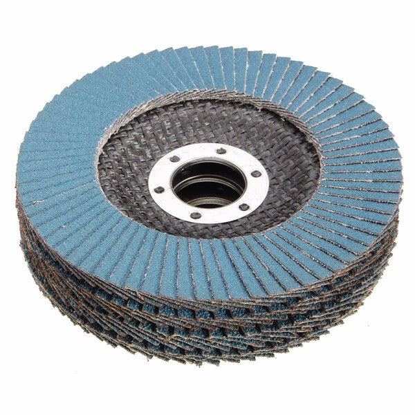 115mm Flap Sanding Disc 40 60 80 120 Grit Angle Grinder Wheel