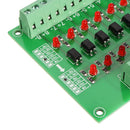 8 Channel 12V To 3.3V Optocoupler Isolation Module PLC Signal Level Voltage Conversion Board