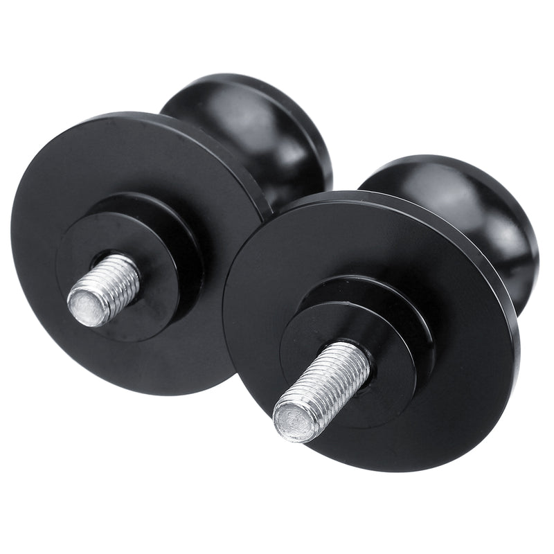 6MM M6x1.25mm Motorcycle Paddock Stand Bobbin Adapter Swing Arm Slider For Yamaha YZF R6 R1 98-11