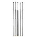 5pcs 30cm Length Telescopic Antenna Aerial FM Radio TV Replacement Tool 5 Sections