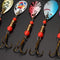 ZANLURE 30 Pcs 7cm-10cm Fishing Lure Rattle Fishing Baits Tackle Hook