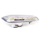Pair Clear Lens 18 LED Side Marker Lights Turn Indicator Signal Lamps Yellow For BMW E82 E88 E60 E61 E90 E91 E92 E93 E46