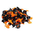 50pcs Plastic Ceramic Leveler Floor Wall Construction Tool Reusable Tile Spacers Leveling System