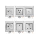 SONOFF S55 Waterproof WIFI Smart Socket Switch UK/AU/US/FR/DE/ZA Multiple Version Wifi Socket Works With Alexa Google Home