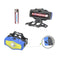 XANES BL-929 T6+COB 850LM Dual Light Source Cycling Headlamp 3Modes Rechargeable Bike Headlamp