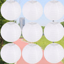 22PCS 6''-14'' Round Paper Lantern Lamp Cover Party Wedding Hanging Decoration Decor