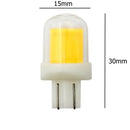 Dimmable T10 5W 450LM COB LED Light Bulb for Car Lamp Table Night Light DC12V