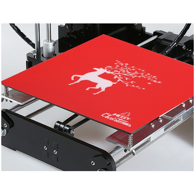 220*220mm Christmas Series Heated Bed Sticker For Creality Ender-3 Wanhao i3 3D Printer Parts