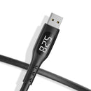 WSKEN 3A Type C LED Display Smart Timing Fast Charging Data Cable For Huawei P30 Pro Mate 30 Xiaomi Mi9 9Pro Samsung S10+ Note10
