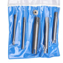 Drillpro 5pcs M5-M12 Damaged Tap Extractor Alloy Screw Tap Remover