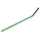 7PCS Premium Stainless Steel Metal Drinking Straw Reusable Straws Set With Cleaner Brushes