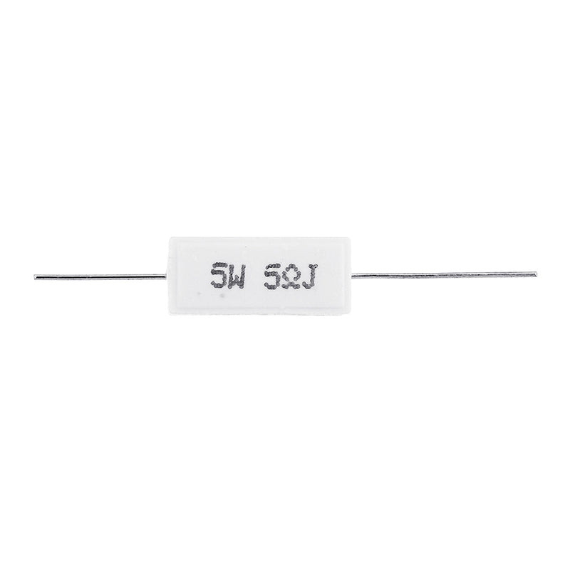 10pcs 5W 5 ohm 5R Ceramic Cement Resistor