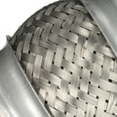 72mm Car Stainless Steel Exhaust Pipes Connector Double Braided Flex