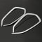 2pcs Chrome Front Fog Light Trim Decoration Cover For Hyundai Tucson 2015 2016