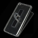 Retractable Finger Ring Holder Transparent Soft TPU Case for Xiaomi Mi5