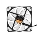 120mm PC Computer Case Fan Ultra Silent 15 LED Lights Cooler Cooling Heatsink