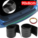 90CM Car Rear Trunk Bumper Sill Protector Plate Cover Guard Pickup SUV Truck