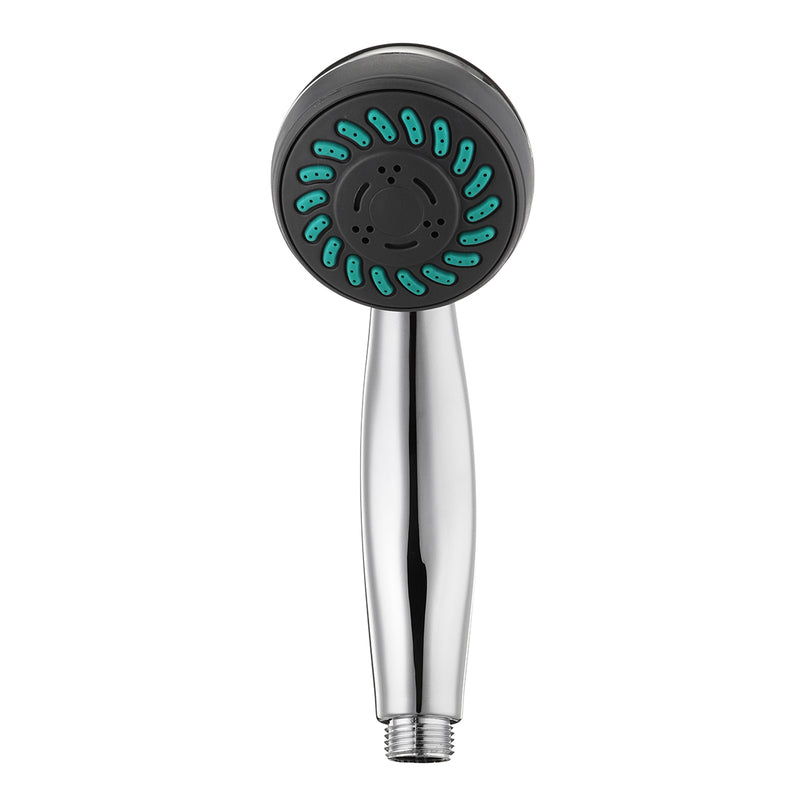 Adjustable Shower Head Three Function Rainfall Bathroom Wall Mount Showerhead ABS